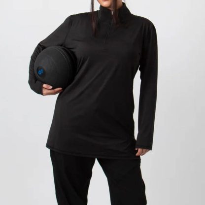 Tailored Fit Top With Slits For Elegance And Functionality - Image 5