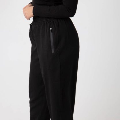 Relaxed Fit Joggers With Zipper Pocket – Comfortable And Flexible Workout Pants - Image 3