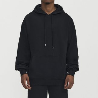 380GSM Loopwheel Hoodie - Vintage American Style Oversized Streetwear Coat