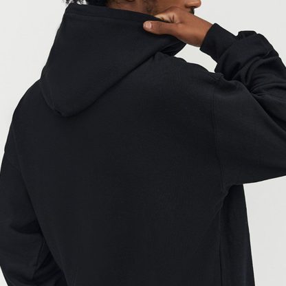 380GSM Loopwheel Hoodie - Vintage American Style Oversized Streetwear Coat - Image 2