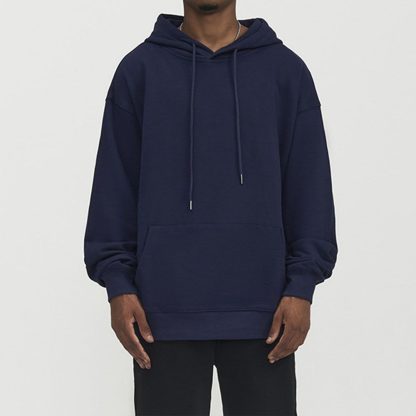 380GSM Loopwheel Hoodie - Vintage American Style Oversized Streetwear Coat - Image 6
