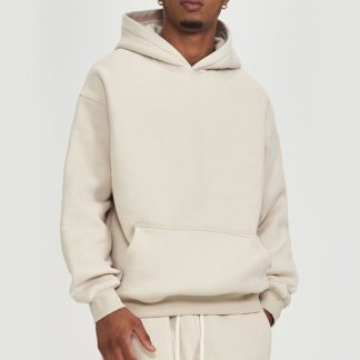 350GSM Fleece Hoodie - Oversized Thickened Men Winter Coat Streetwear