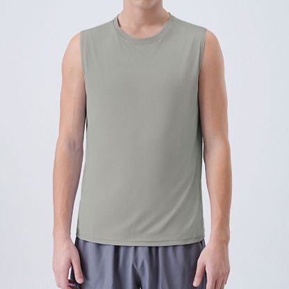 Men Marathon Running Vest - Ultra-Light Quick-Dry Sleeveless Top For Track Training - Image 4
