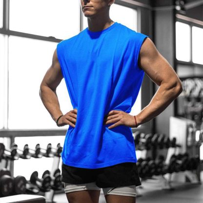 Men Quick-Dry Sports Vest - Birdseye Mesh Basketball & Workout Sleeveless Top - Image 5