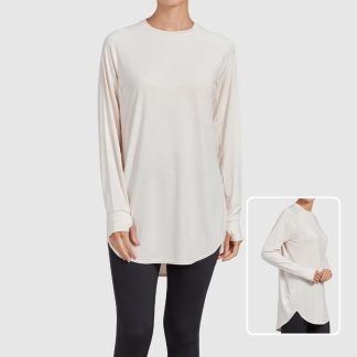 Extra-Long Ultra-Modest Lightweight Top For Hot Weather