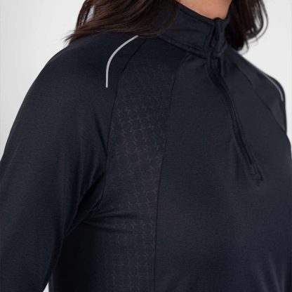Ultra-Light Cooling Long Sleeve Half-Zip Top With Brrr° Technology - Image 3