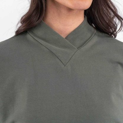 Cotton Terry Loop Sweater - Moisture-Wicking Durable - Image 5