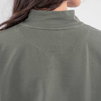 Cotton Terry Loop Sweater - Moisture-Wicking Durable - Image 6