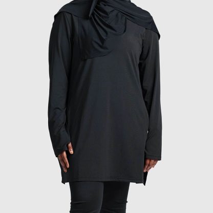 Lightweight Breathable Performance Top With Modest Fit - Image 3