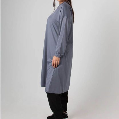 Ultimate Coverage Longline A-Line Top for Effortless Comfort - Image 3