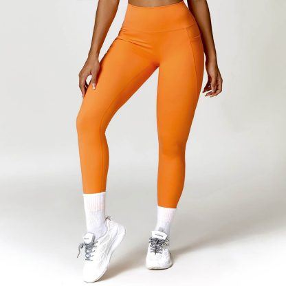 Tummy Control High Waist Yoga Pants - Slimming Butt-Lifting Tight Sports Quick-Dry Running Leggings - Image 5