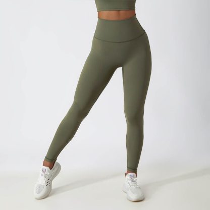 High Waist Butt-Lifting Fitness Pants - Tight Outdoor Running Breathable Quick-Dry Yoga Leggings - Image 3
