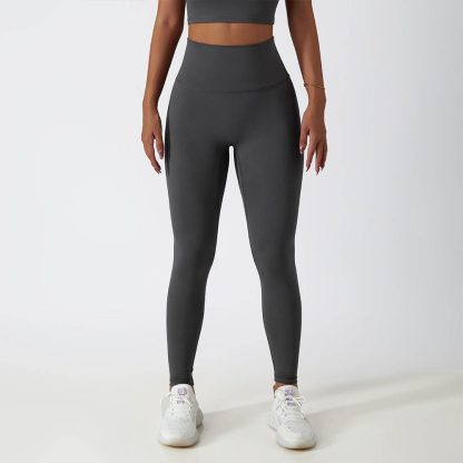 High Waist Butt-Lifting Fitness Pants - Tight Outdoor Running Breathable Quick-Dry Yoga Leggings - Image 5