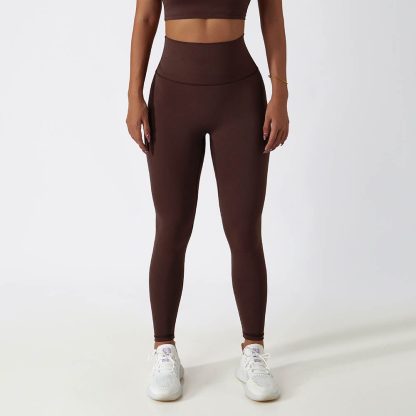 High Waist Butt-Lifting Fitness Pants - Tight Outdoor Running Breathable Quick-Dry Yoga Leggings - Image 6