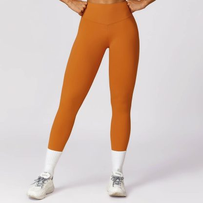 Quick-Dry High Waist Butt-Lifting Yoga Pants - Tight Running Sports Leggings - Image 4