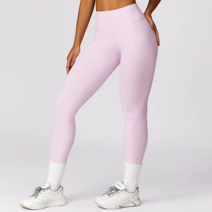 Quick-Dry High Waist Butt-Lifting Yoga Pants - Tight Running Sports Leggings - Image 6