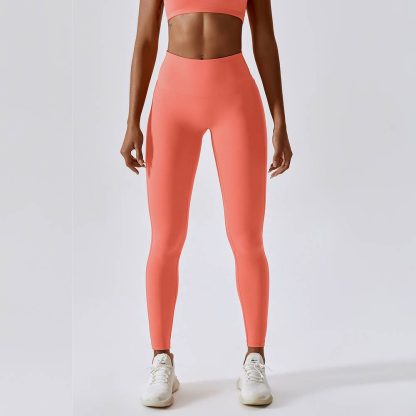 Bare Sensation Yoga Pants - High Waist Butt-Lifting Quick-Dry Tight Running Leggings - Image 4