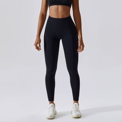 Bare Sensation Yoga Pants - High Waist Butt-Lifting Quick-Dry Tight Running Leggings - Image 5