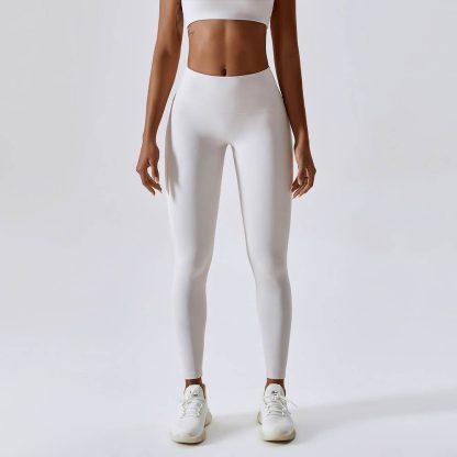 Bare Sensation Yoga Pants - High Waist Butt-Lifting Quick-Dry Tight Running Leggings - Image 6