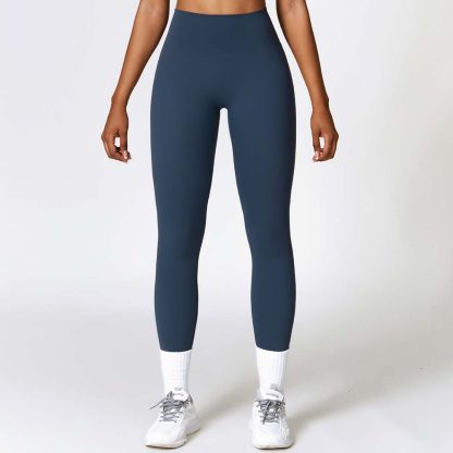 Women's High-Waisted Yoga Pants - Fleece-Lined Butt-Lifting Quick-Dry Running Fitness Leggings - Image 6
