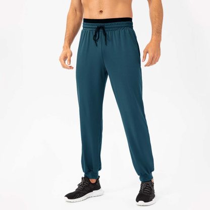 Men's Loose Fit High-Waist Jogger Pants - Elastic Quick-Dry Outdoor Running Fitness Pants - Image 5
