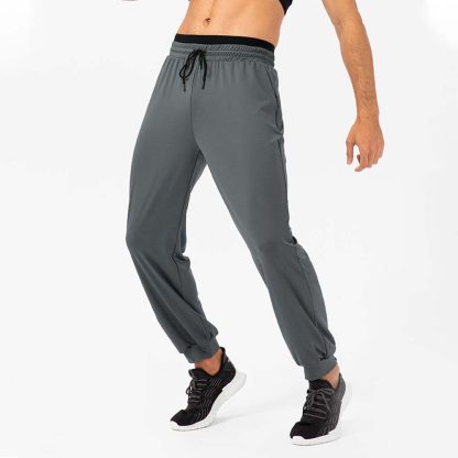 Men's Loose Fit High-Waist Jogger Pants - Elastic Quick-Dry Outdoor Running Fitness Pants - Image 6