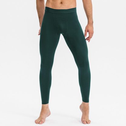 Men's Compression Fitness Pants - Quick-Dry Breathable Moisture-Wicking Elastic Running Training Pants - Image 4