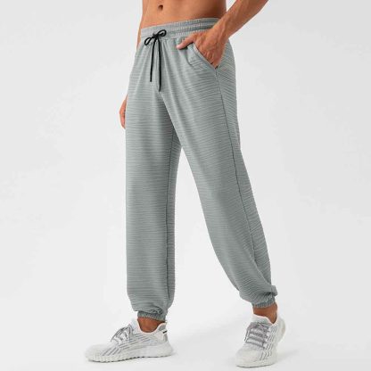 Men's Nylon Sports Pants - Breathable Quick-Dry Cool Fitness Joggers - Image 5