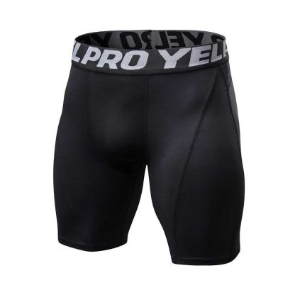 Men's PRO Compression Fitness Shorts - Running Training Athletic Tight Breathable Quick-Dry Elastic Shorts - Image 3