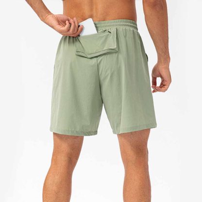 Men's Summer Loose Running and Fitness Shorts - Lightweight Breathable Quick-Dry Shorts Fashionable Casual Sports Capris - Image 2