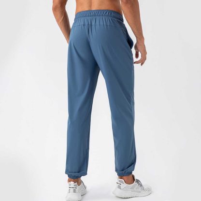 Nylon Cool Comfort Men's Loose Sports Pants - Quick-Dry Elastic Outdoor Casual Running Fitness Pants - Image 2