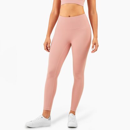 Naked Sensation High-Waisted Yoga Pants for Women Anti-Roll Edge Yoga Leggings for Butt Lifting and Tummy Control Perfect for Outdoor Wear - Image 6
