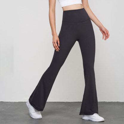Lycra Naked Sensation One Size Fits All Yoga Flare Pants for Women High-Waisted Bootcut Yoga Leggings for Sculpting and Fitness - Image 6