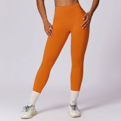 Breathable Quick-Dry Running Leggings for a Naked Sensation Ideal for Outdoor Workouts and Yoga - Image 3