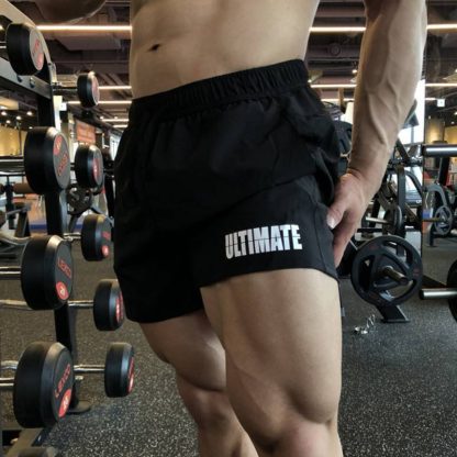 Men's Workout Shorts Plus Size Training Shorts for Weightlifting Quick-Dry and Trendy - Image 2