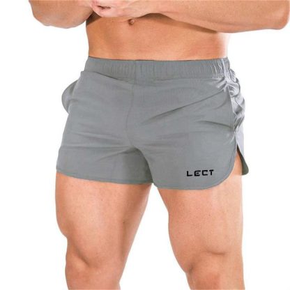 Men's Elastic Slim Fit Squat Training Shorts - Image 5