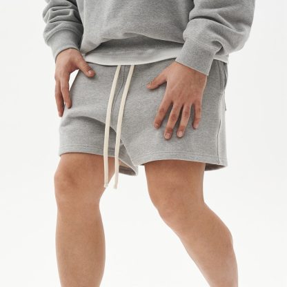 Men Workout Shorts Terry Disrupt Shorts - Image 2