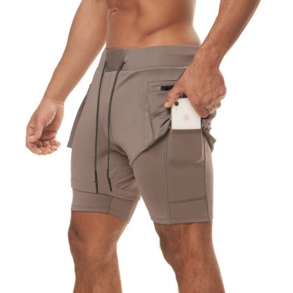 Men Sports Shorts Pants Gym Bike Shorts - Image 2