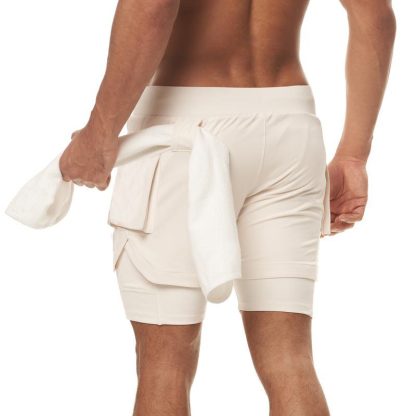 Men Sports Shorts Pants Gym Bike Shorts - Image 4