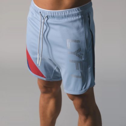 Men Workout Shorts Gym Fitness Shorts - Image 2